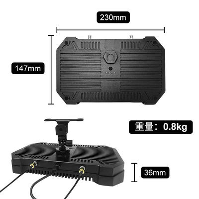 Dual Band 10W WiFi Cell Phone Drone Signal Booster Extender with 2.4ghz 5.2ghz 5.8ghz Frequency 1.5-2KM Working Range