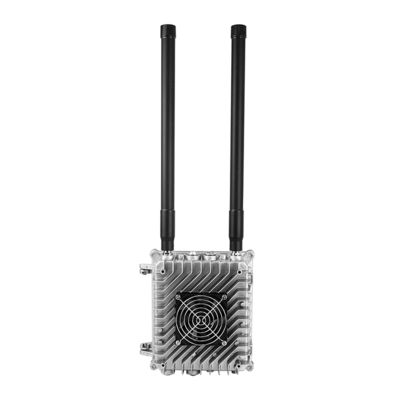 Portable 2 band 2.4ghz 5.2ghz 5.8ghz drone fpv  jammer Aluminum material with fan