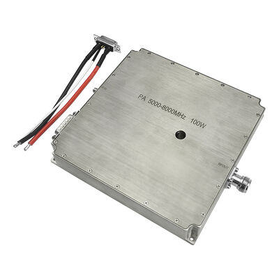 Government high power 100W 4-8ghz broadband PA power amplifier module applicate drone signal Blocking