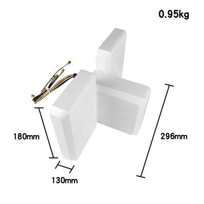 Butter fly Shaped 15dbi multiple band directionl antenna for signal jammer shield