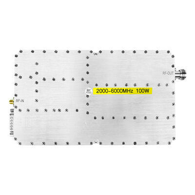 Wide band 2000-6000MHz 100W GPS Drone FPV UAV  signal block RF power amplifier