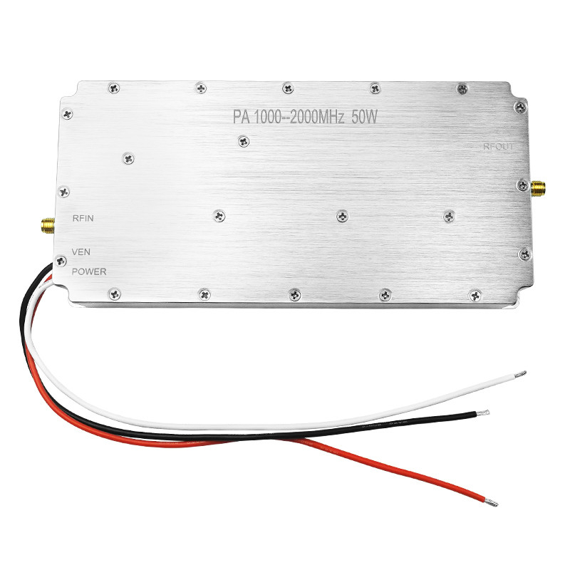 Ultra band 1000-2000MHz 47dBm Gain RF power amplifier Module for anti drone system