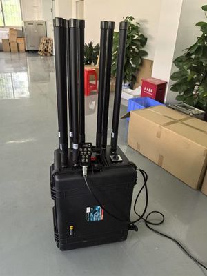 1 km Multiband Fahrzeug Mobiltelefon Bombe Drohne VHF UHF GPS Fernbedienung Störsender 20-6000MHz VIP-Schutz