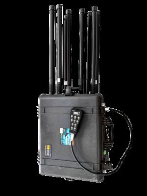 Einbau von GPSL1 WIFI VHF UHF Drohnen FPV Signalstörsender für Sicherheitszwecke