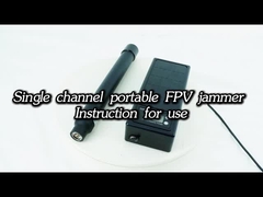 1 km 700-1020 MHz Frequenz einbandfähiger tragbarer FPV-Störgerät für den Luftsicherheitsschutz